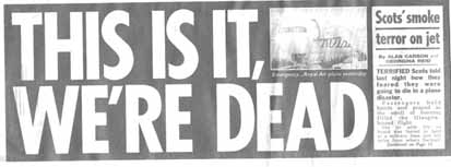 Headline from the Daily Record